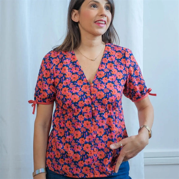 'Florie' bluse symønster