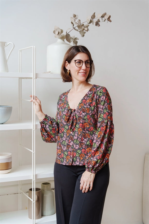 'Monarch' bluse symønster