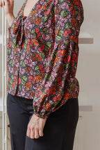 'Monarch' bluse symønster