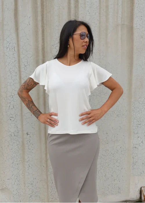 Posie - symønster til top (str. 32-44) | Style Arc