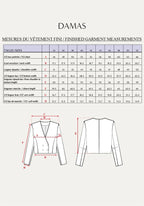 'Damas' blazer jakke symønster
