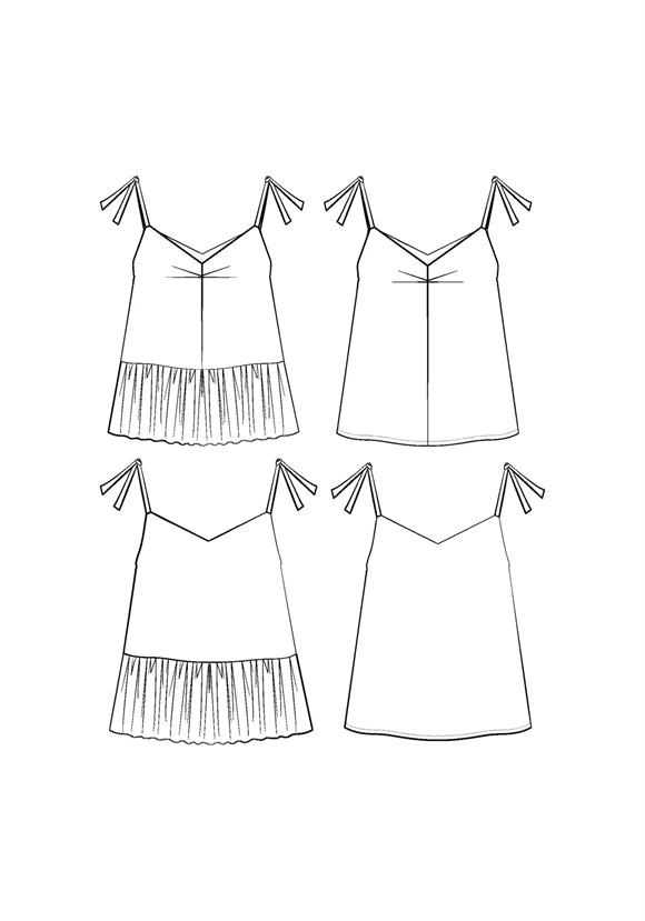 'Belle Épine' top symønster