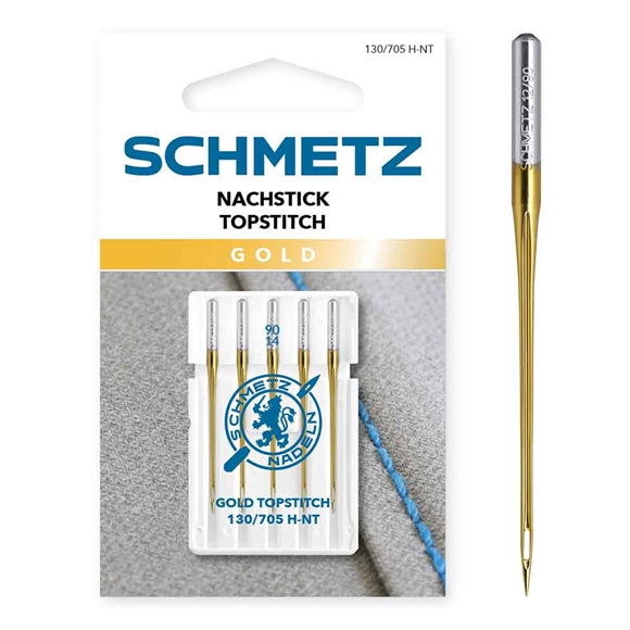 Topstitch symaskinenål GOLD (90/14) | Schmetz