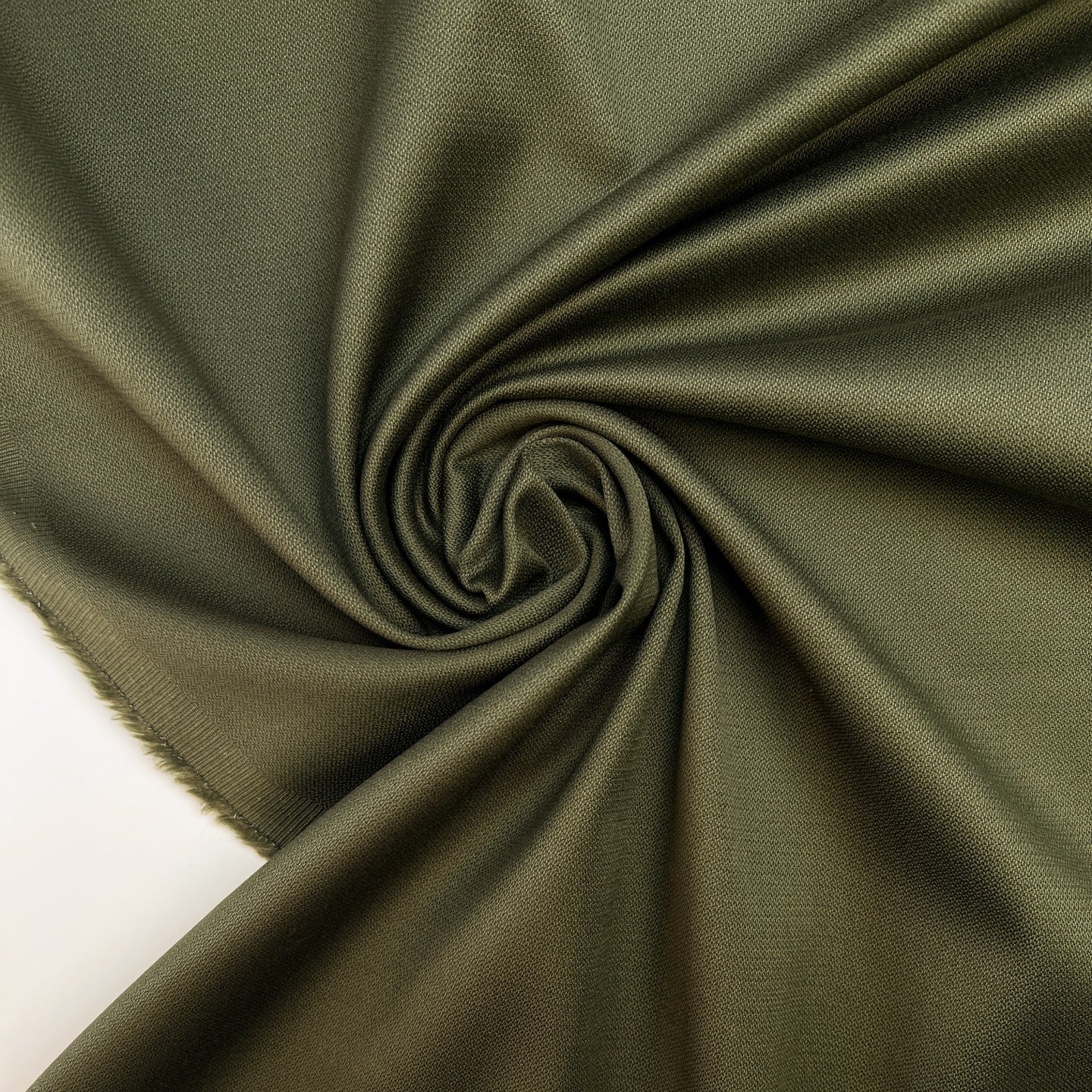 Olive Stretch - bomuld med elastan