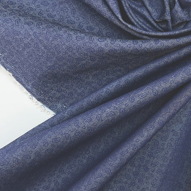 Petit Paisley chambray - 100% bomuld