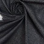 Grå sildeben denim - 100% tencel
