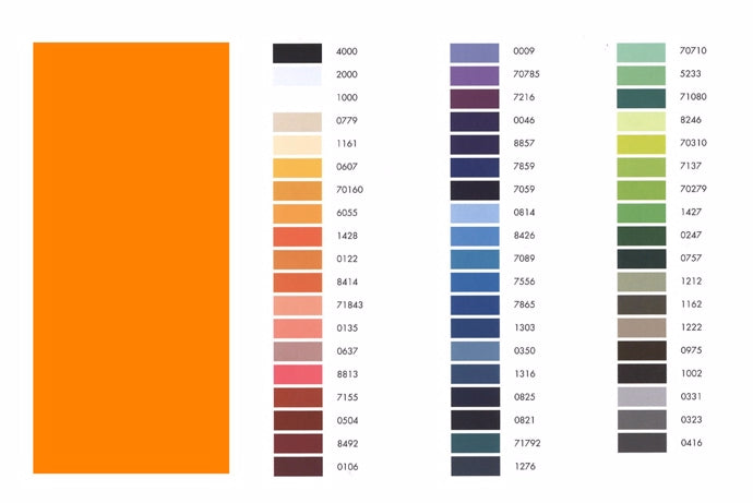 Trojalock overlock sytråd 'Neon orange'