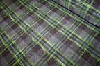 'Lilac Checks' Bouclé
