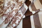 'Scarf Foulard Marrone' Silke