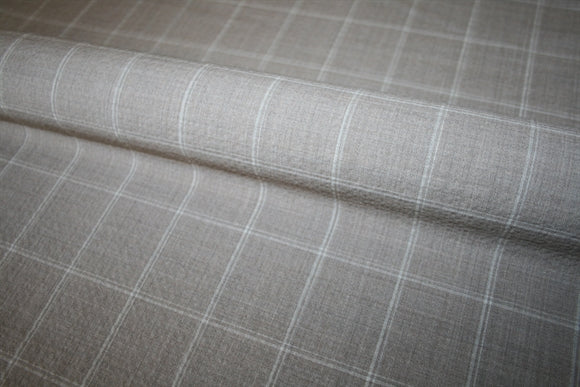 'Seersucker Beige' Uld