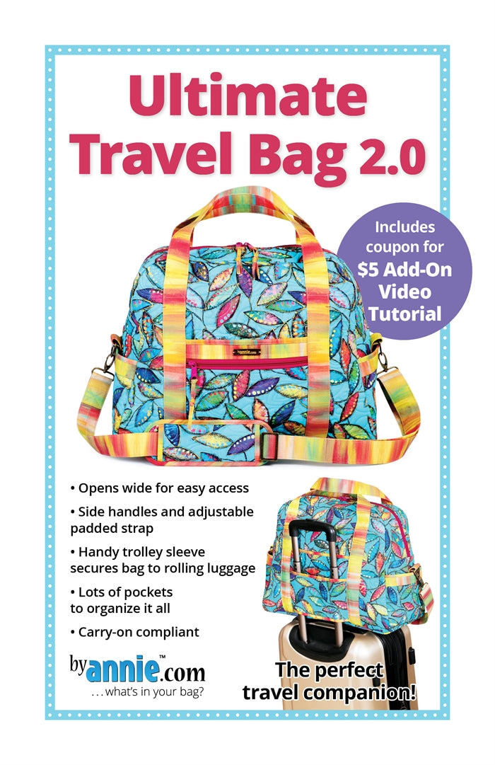 'Ultimate Travel Bag 2.0' taske symønster