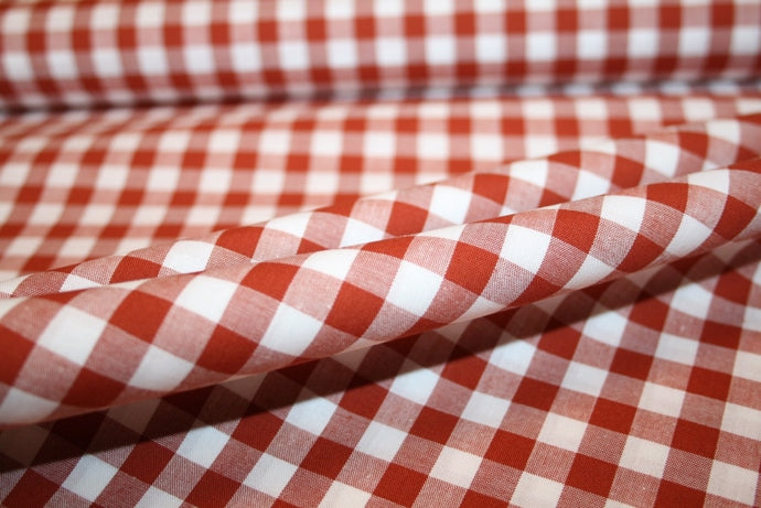 'Check Terra' Bomuld