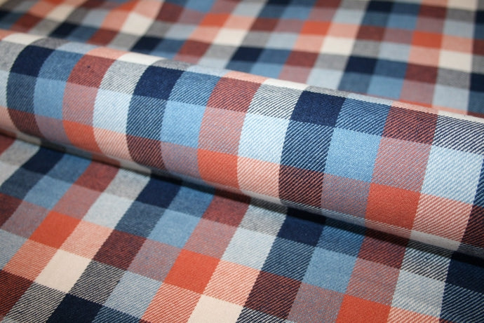 'Jeans Check' Bomuld