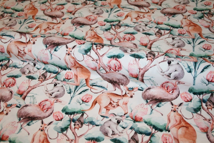 'Cute Animals W' bomuldsjersey