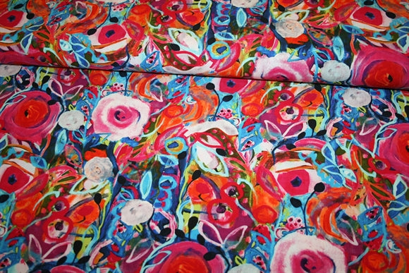 'Fantasia Aquarelle' Viskose