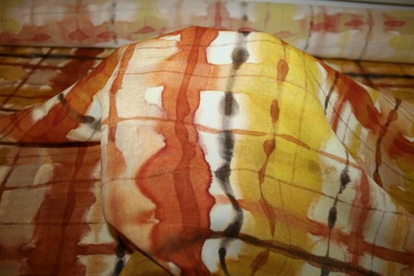 'Enter Autumn' Viscose