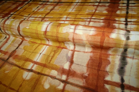 'Enter Autumn' Viscose
