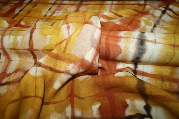 'Enter Autumn' Viscose