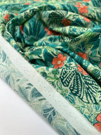 'Fleurs Vertes' Viscose