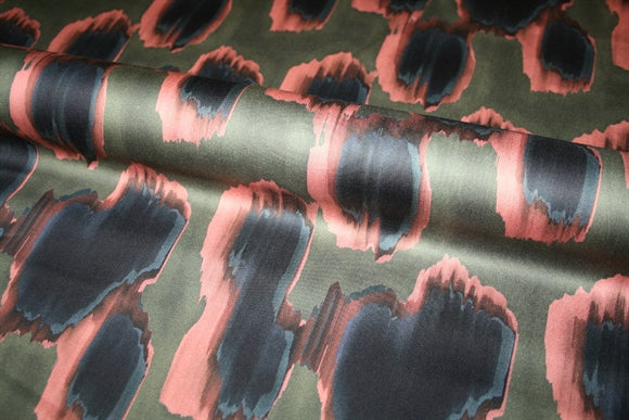 'Abstract Mos' Bomuld