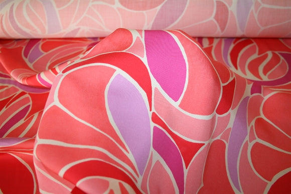 'Fleur de Flammes' Viscose