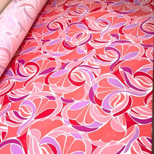 'Fleur de Flammes' Viscose