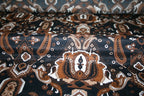 'Paisley Marrone' Viscose