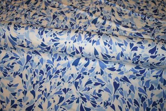 'Blu Valentine' Viscose