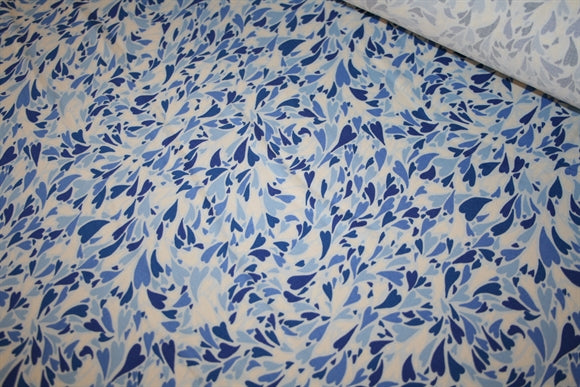 'Blu Valentine' Viscose