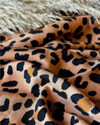'Kiara Leopard Twill' Viskose
