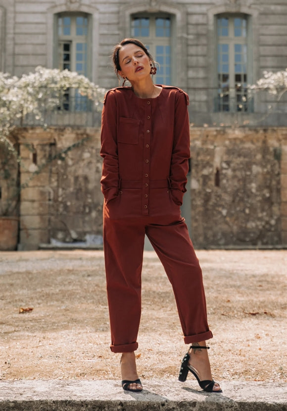 'Vipere' jumpsuit symønster