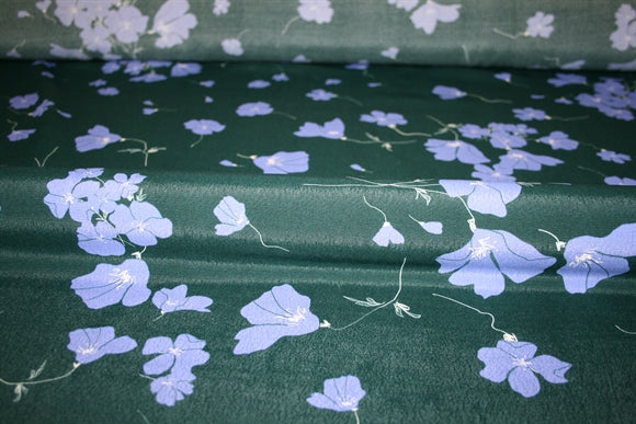 'Lilac Fiori' Viscose