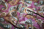 'Paisley Ciliegio' Silke og Viscose