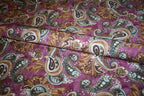 'Paisley Ciliegio' Silke og Viscose
