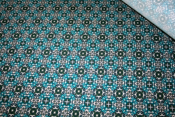 "Rinascimento Verde'' Viscose Silke
