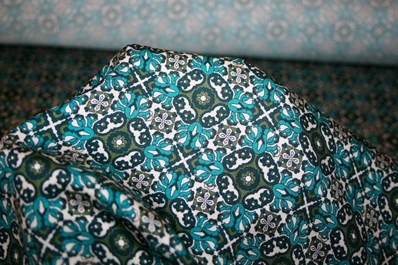 "Rinascimento Verde'' Viscose Silke