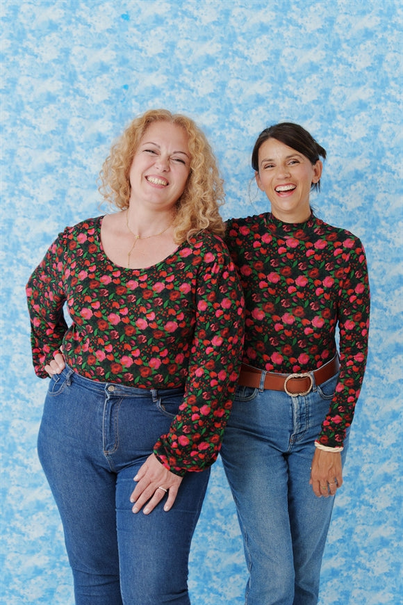 ‘La Roseraie’ Viskose Jersey