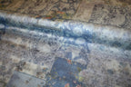 Nostalgia Vintage – satinvævet viskose med vintage patchworkprint