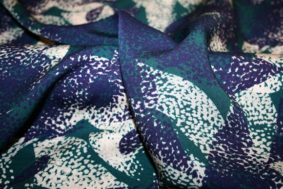 'Bree Teal' Viskose