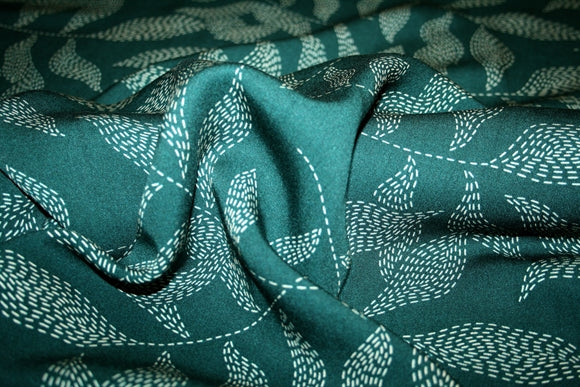 'Lulu Teal' Viskose