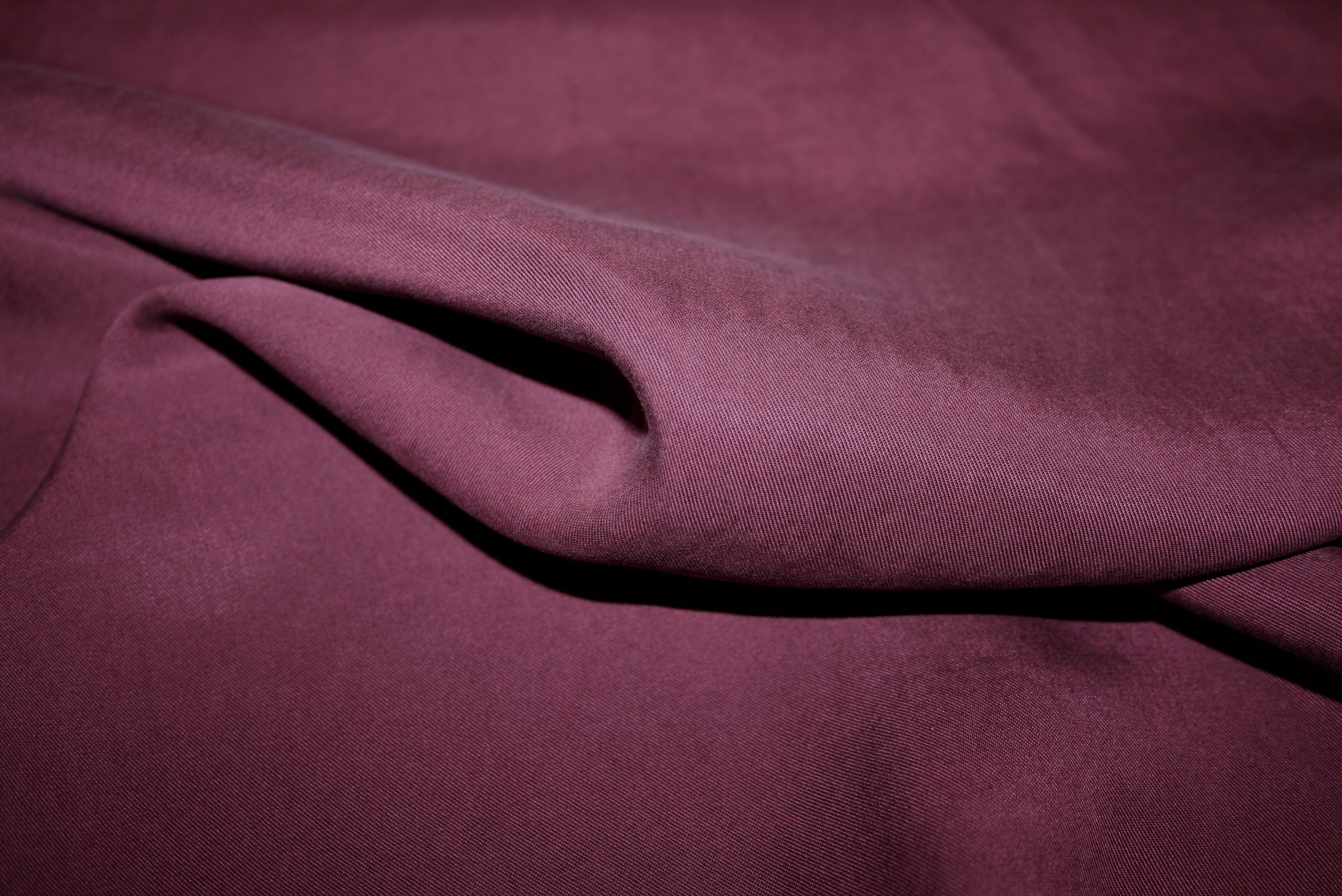 Aubergine sandvasket TENCEL™ lyocell