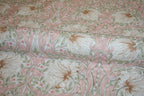 William Morris 'Small Pimpernel Blush' Bomuld