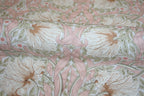 William Morris 'Small Pimpernel Blush' Bomuld