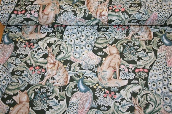 William Morris 'Forest Wooded' Bomuld