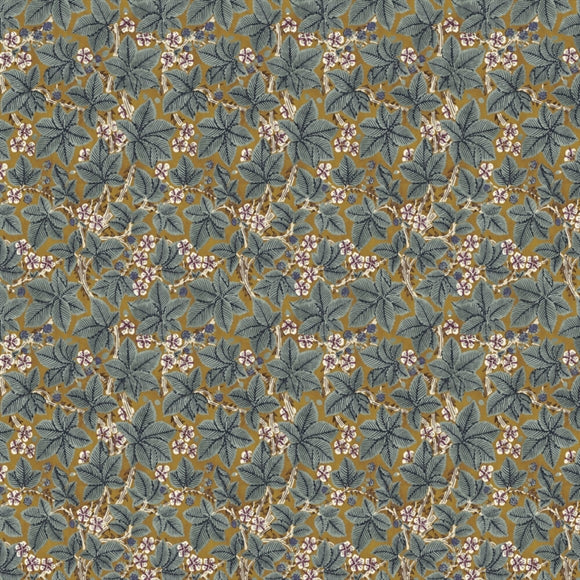 William Morris 'Bramble Sunflower' Bomuld