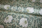William Morris 'Small Pimpernel Olivie' Bomuld
