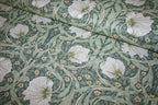 William Morris 'Small Pimpernel Olivie' Bomuld