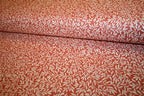 William Morris 'Small Standen Lily Red' Bomuld