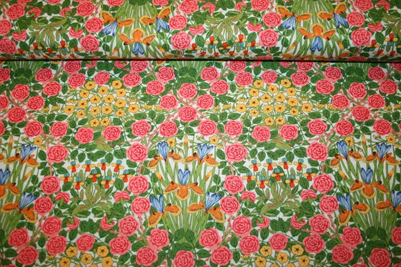 William Morris 'Campanula Seaglass' Bomuld