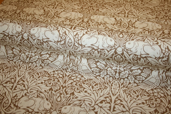 William Morris 'Brer Rabbit Gold' Bomuld